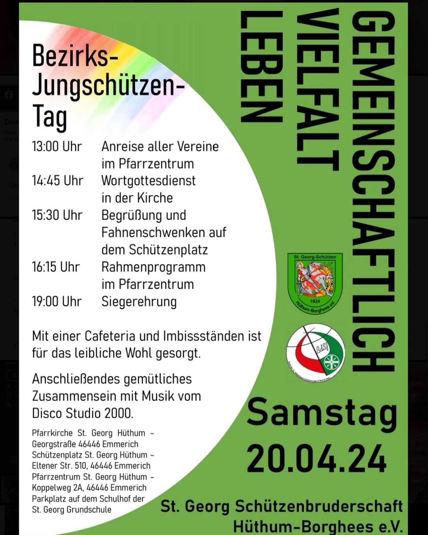 Bezirksjungschützentag am 20.04.2024 in Hüthum-Borghees Bezirksjungschützentag am 20.04.2024 in Hüthum-Borghees