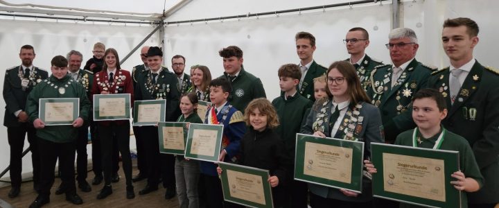 Bezirksjungschützentag 2026 in Rees-Feldmark ein voller Erfolg Bezirksjungschützentag 2026 in Rees-Feldmark ein voller Erfolg
